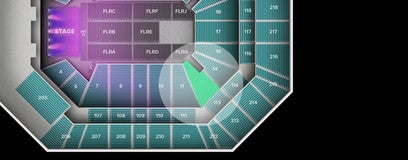 Seat view from Lower