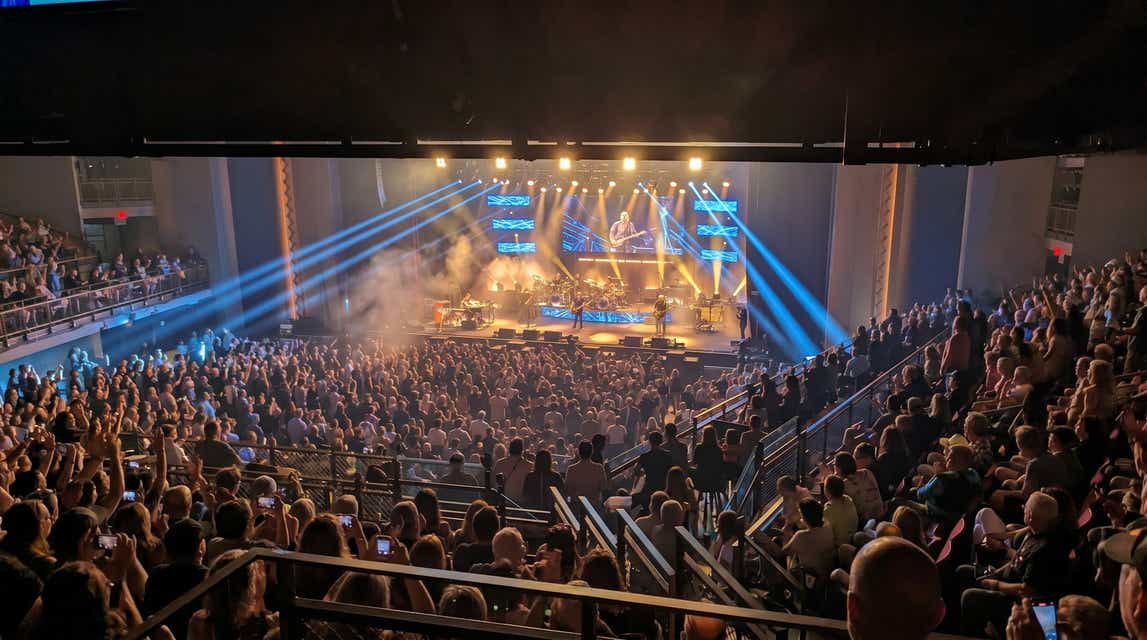 Seat view from Loge