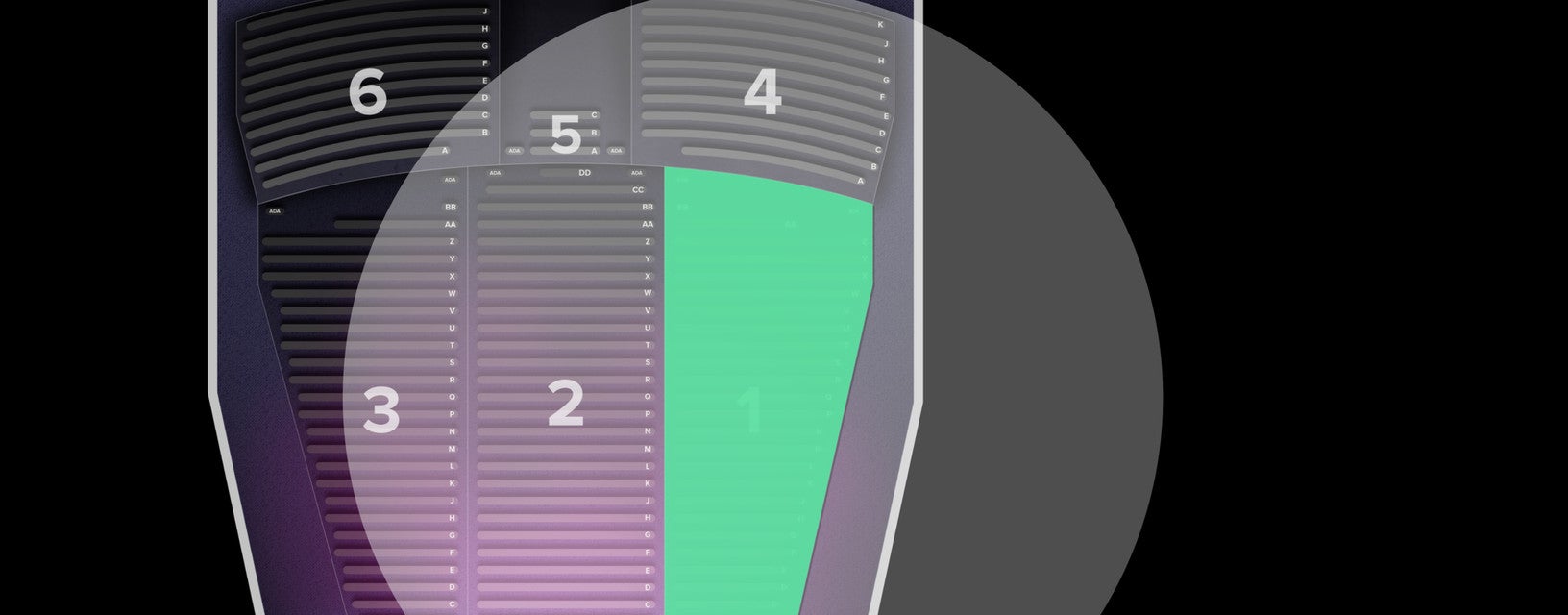 Seat view from Floor
