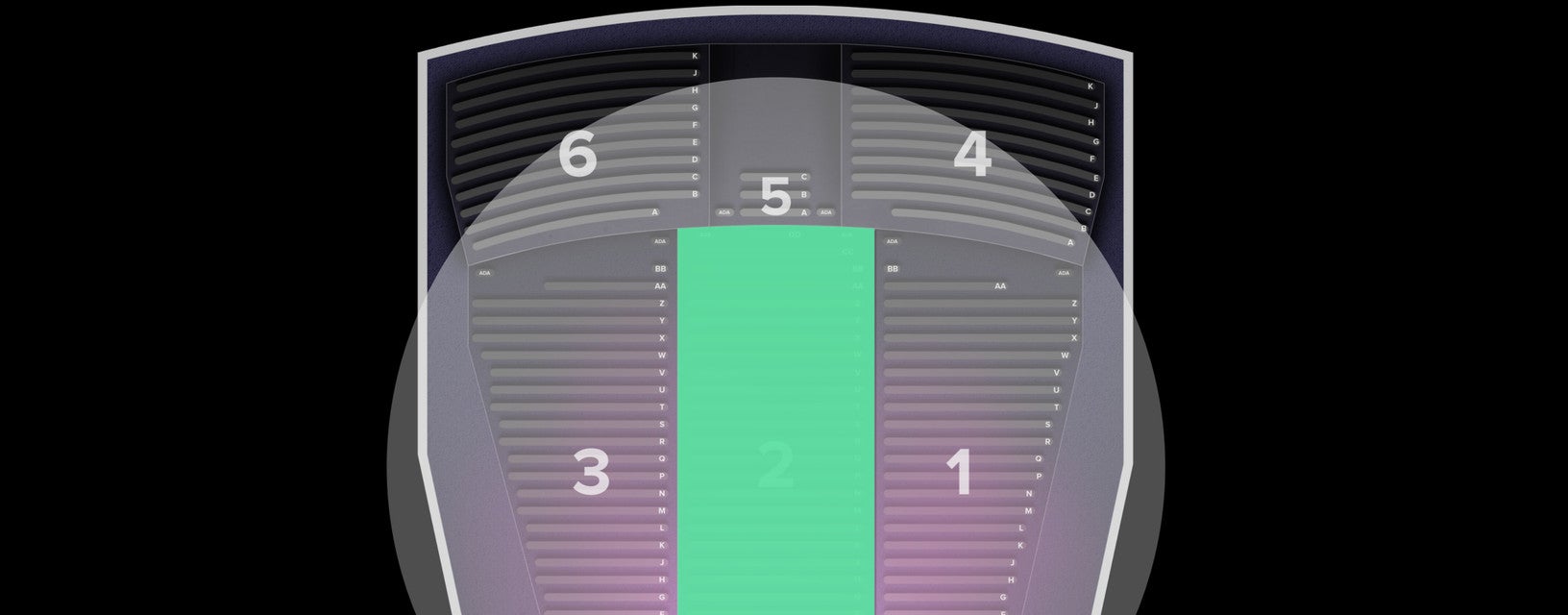 Seat view from Floor
