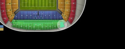 Seat view from Longside Upper Tier