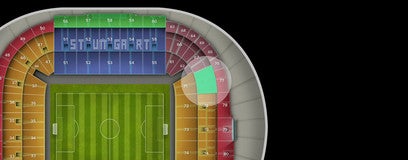 Seat view from Shortside Lower Tier