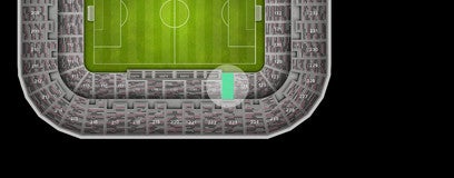 Seat view from Lower Sideline