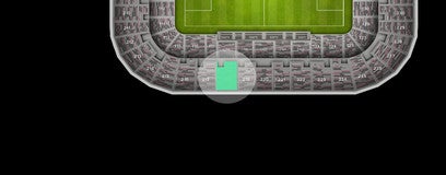 Seat view from Upper Sideline