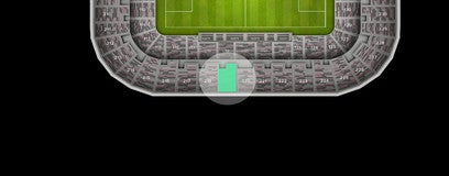 Seat view from Upper Sideline