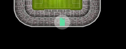 Seat view from Upper Sideline