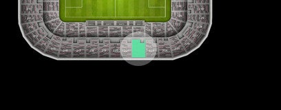 Seat view from Upper Sideline