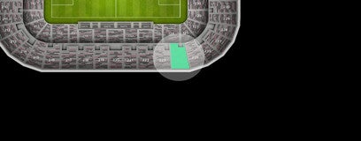 Seat view from Upper Sideline