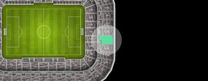 Seat view from Upper Goal