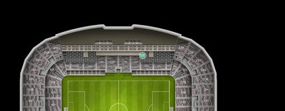 Seat view from Loge