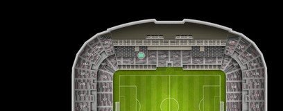 Seat view from Loge