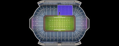 Seat view from Lower Sideline