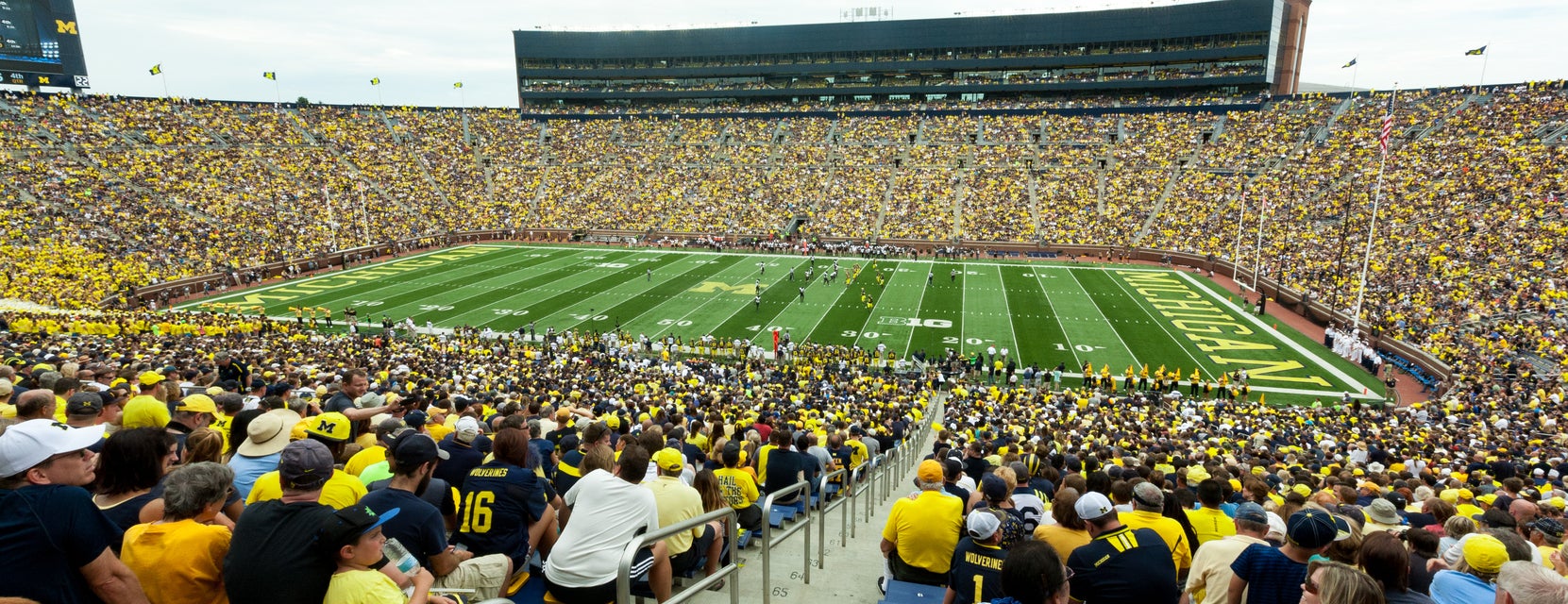 Seat view from Sideline
