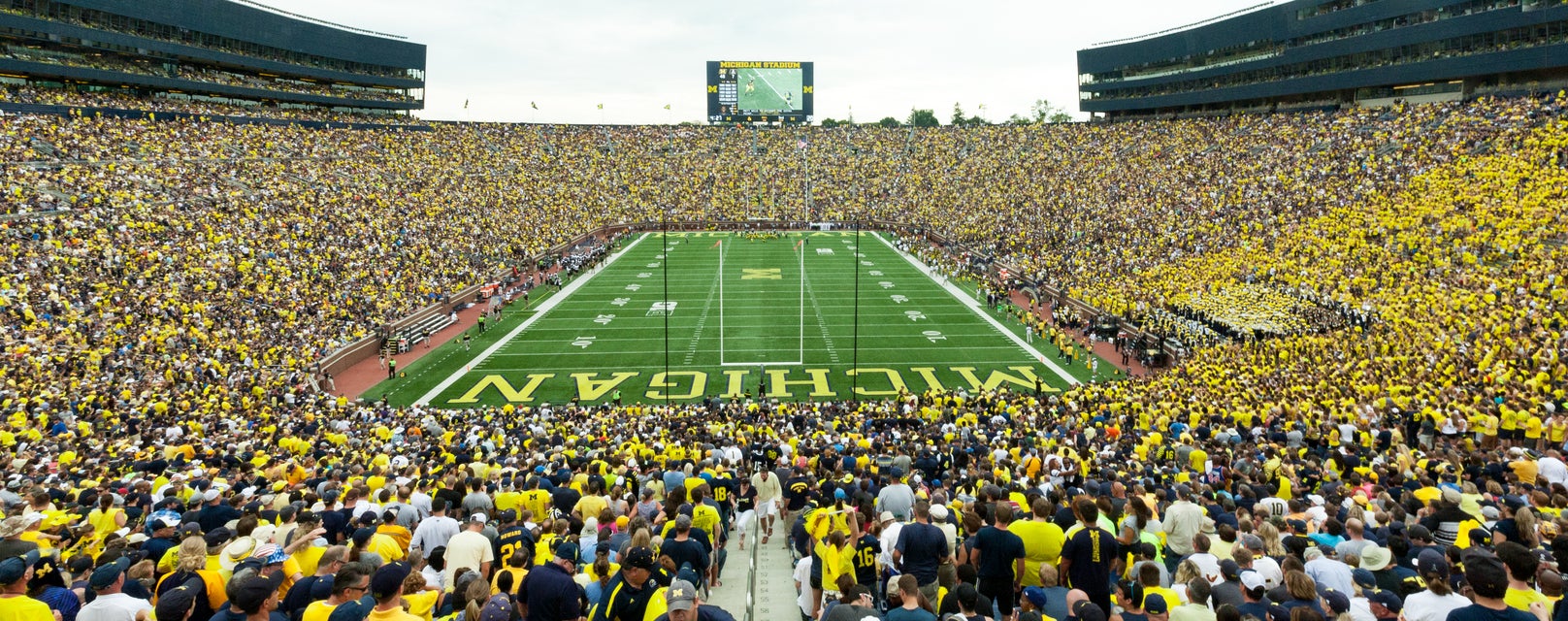 Seat view from End Zone