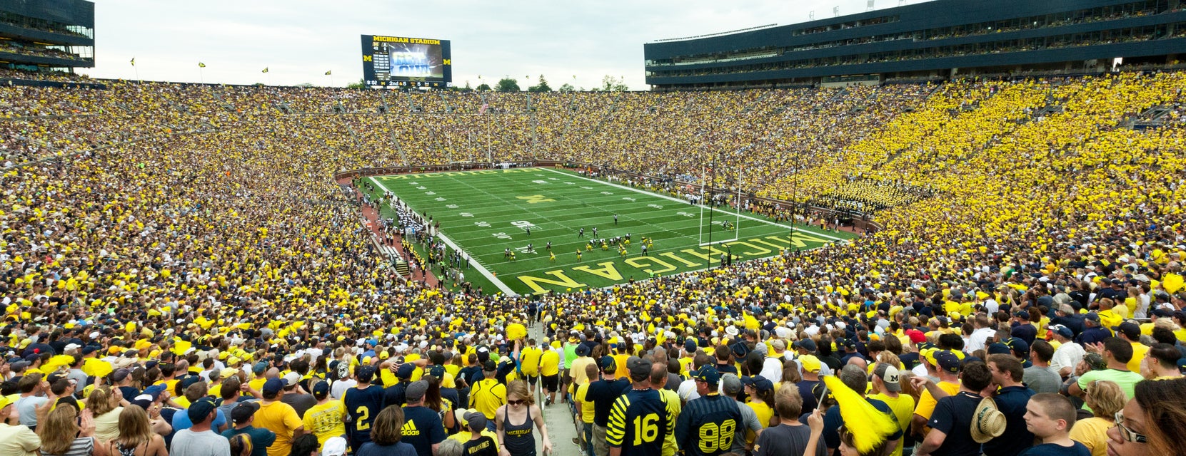 Seat view from End Zone