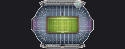 Seat view from Suite