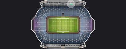 Seat view from Suite