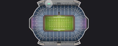 Seat view from Suite