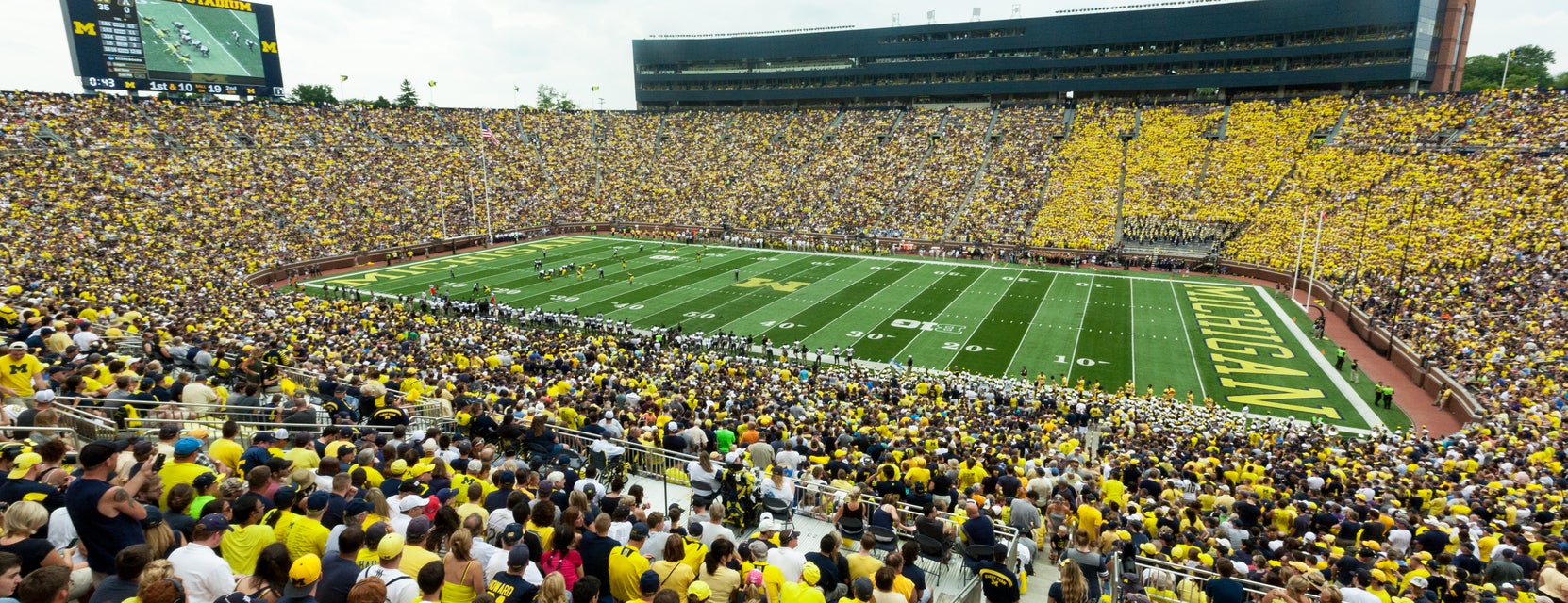 Seat view from Sideline