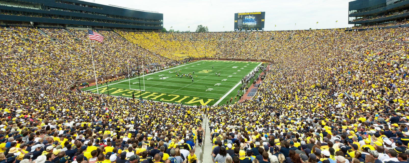 Seat view from End Zone