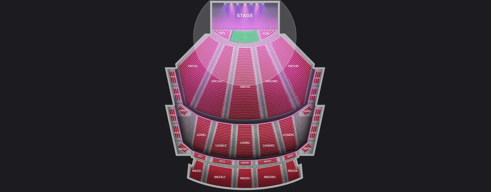 Seat view from Pit