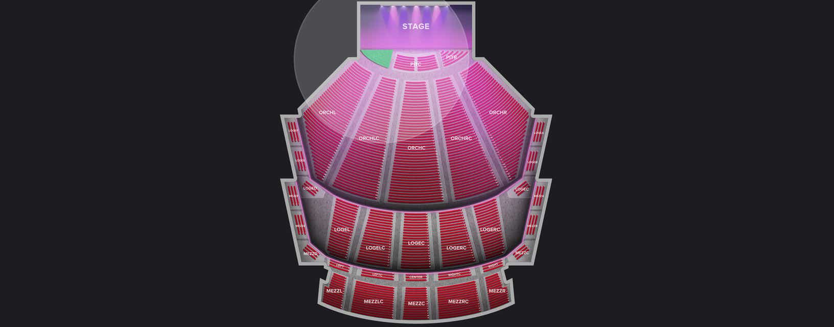 Seat view from Pit