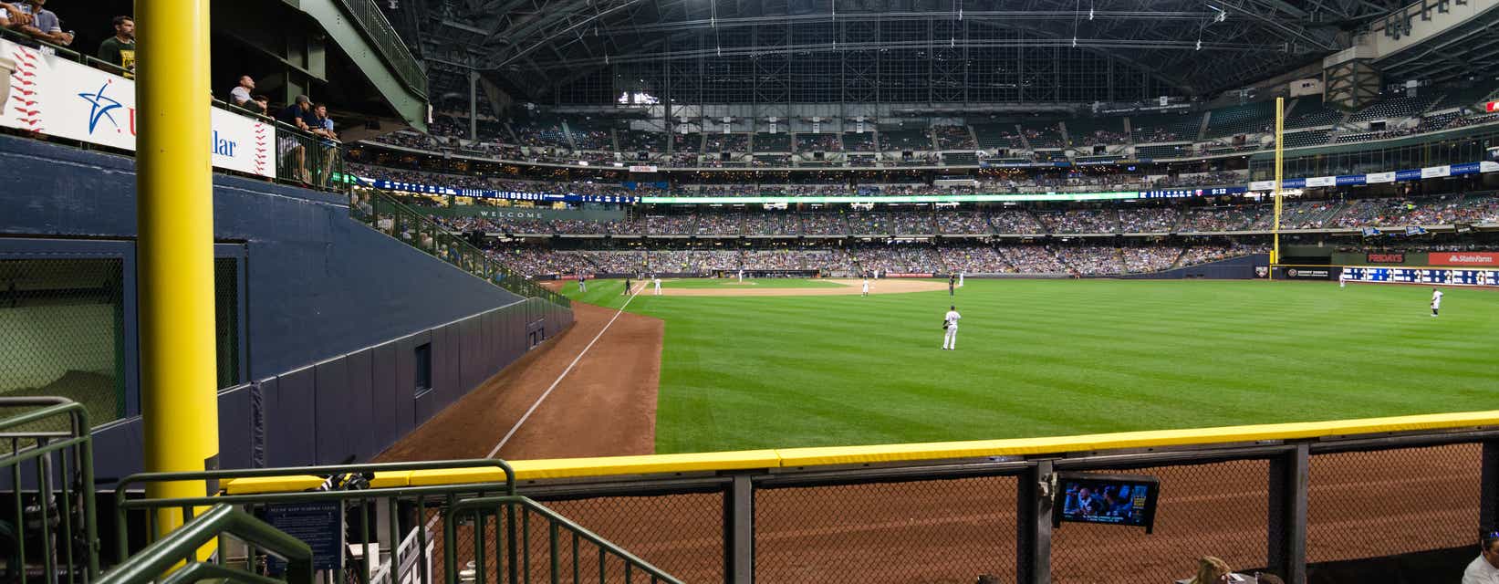 Seat view from Field Bleachers