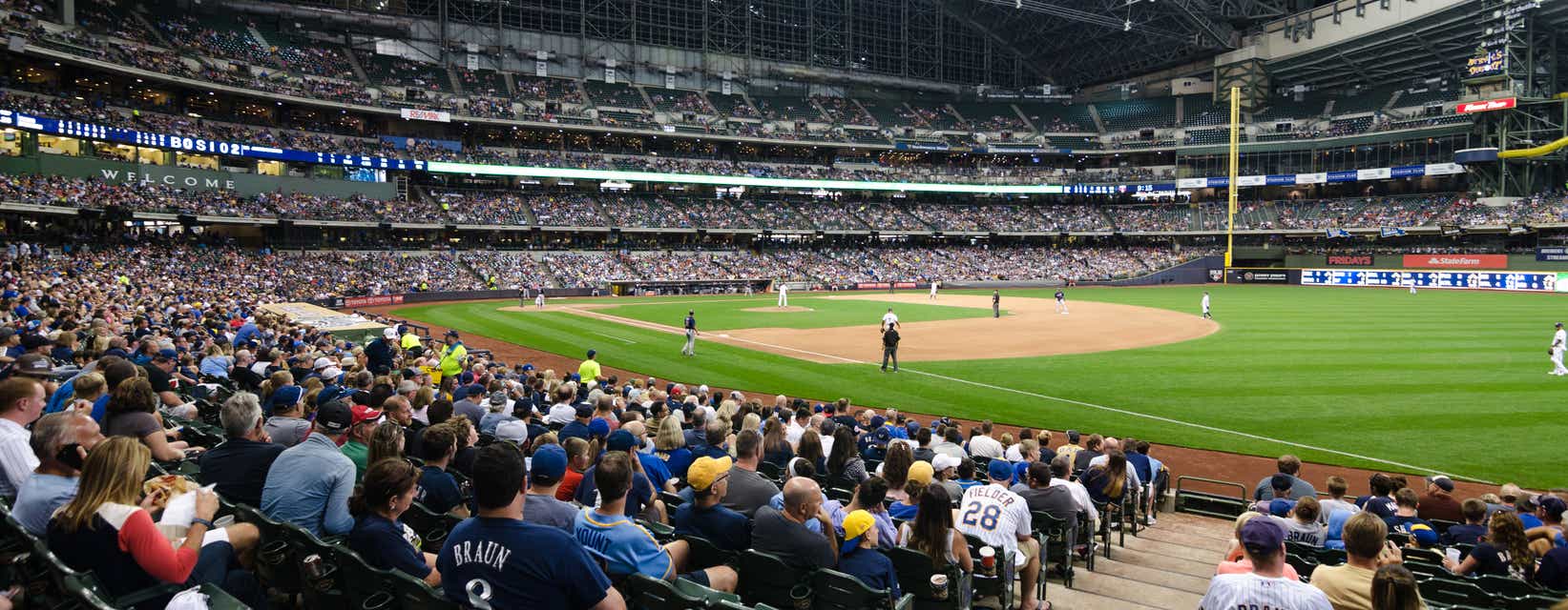 Seat view from Field Outfield Box