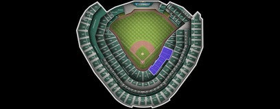 Seat view from Infield Box