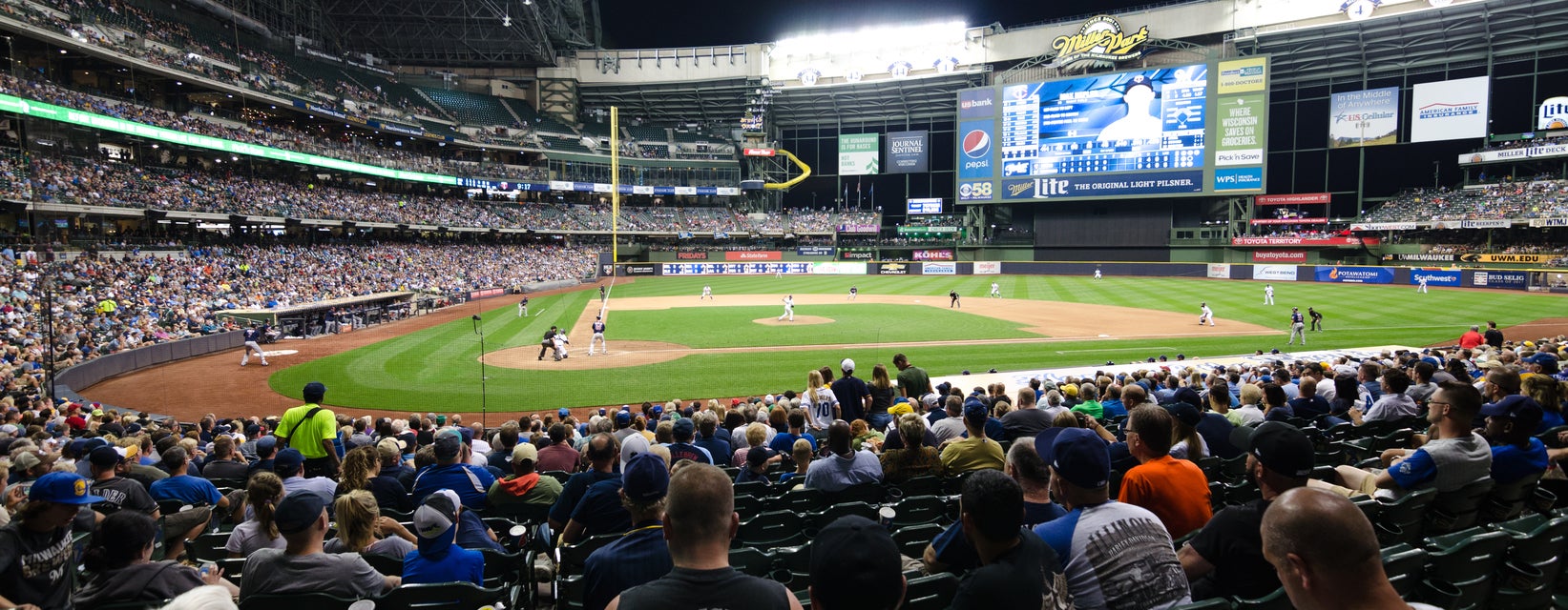 Seat view from Field Infield Box