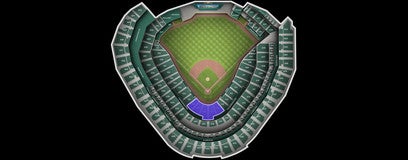 Seat view from Infield Box