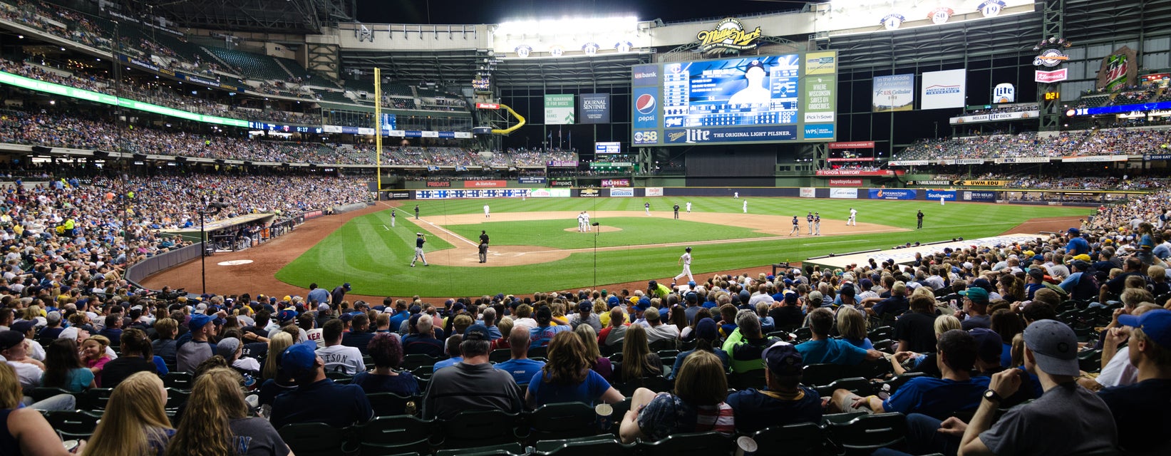 Seat view from Field Infield Box