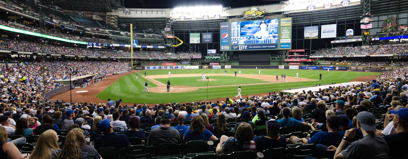 Seat view from Field Infield Box