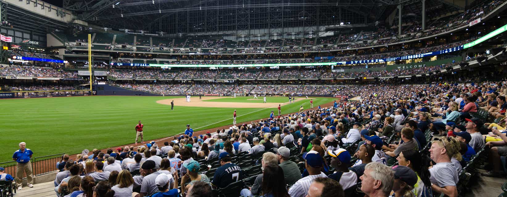Seat view from Field Outfield Box
