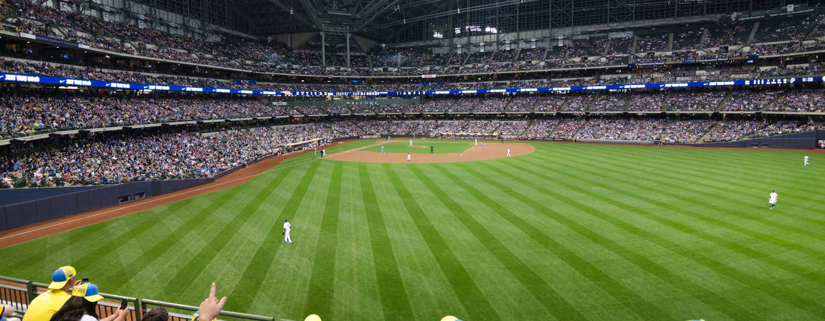 Seat view from Loge Bleachers