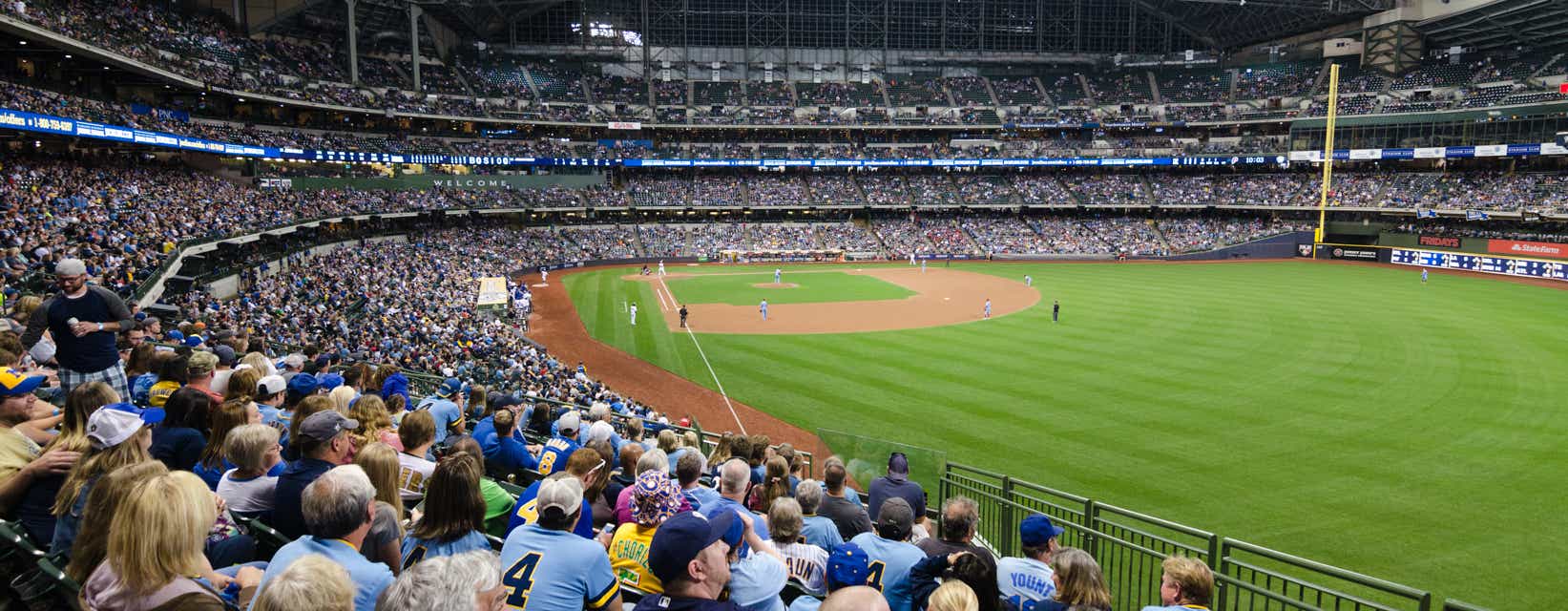 Seat view from Loge Outfield Box