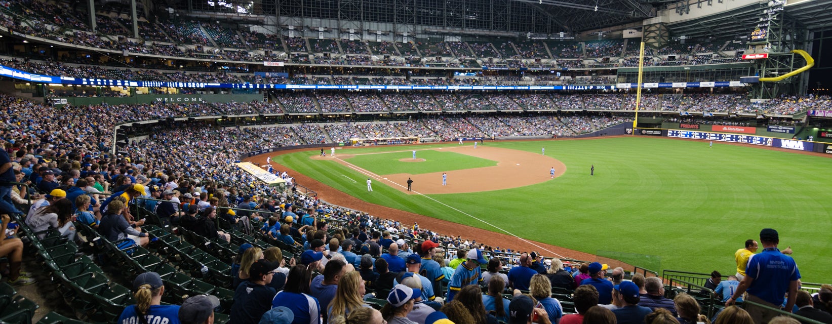 Seat view from Loge Outfield Box