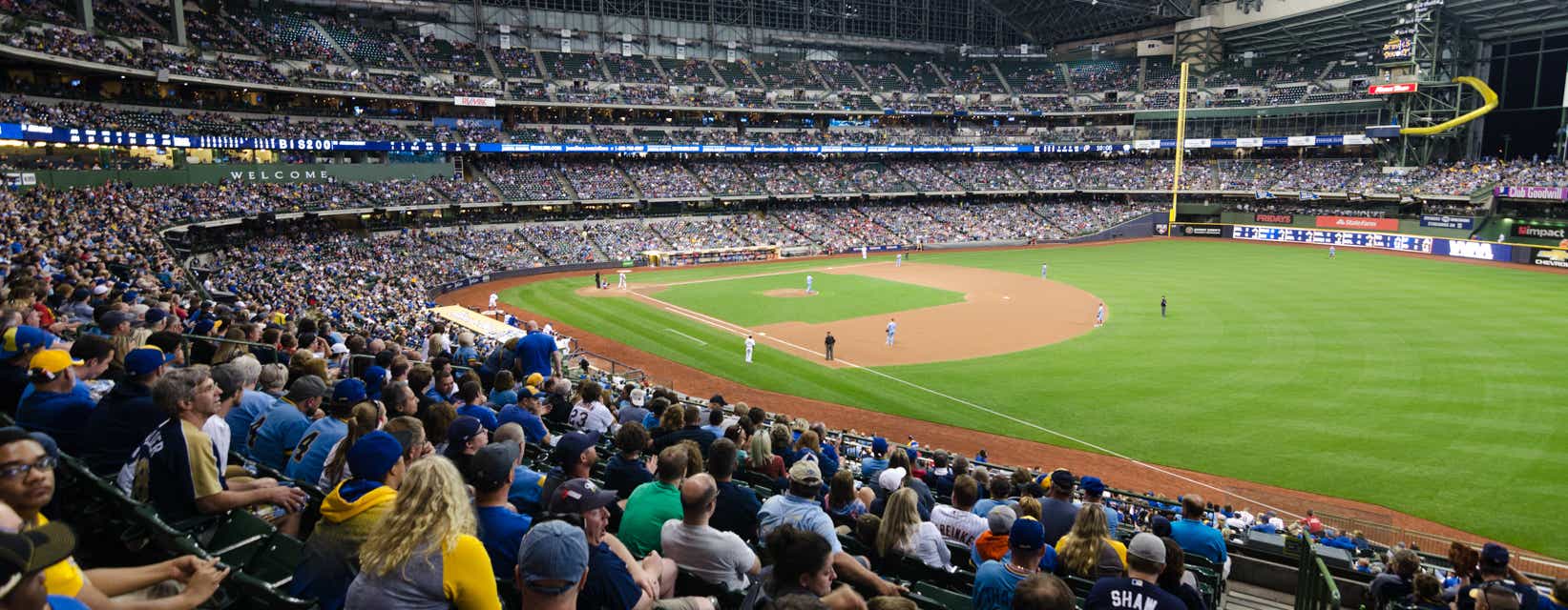 Seat view from Loge Outfield Box
