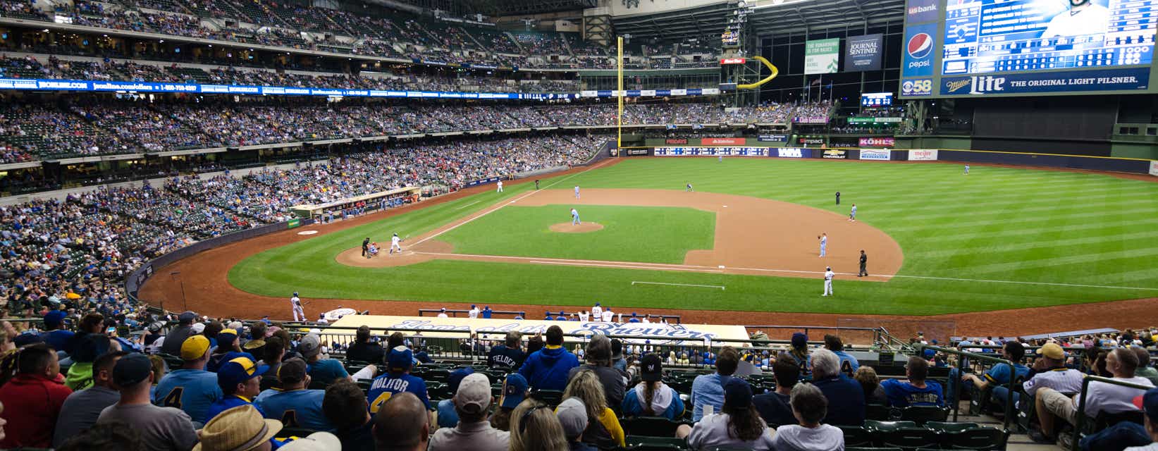 Seat view from Loge Infield Box