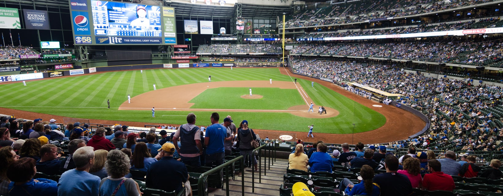 Seat view from Loge Infield Box