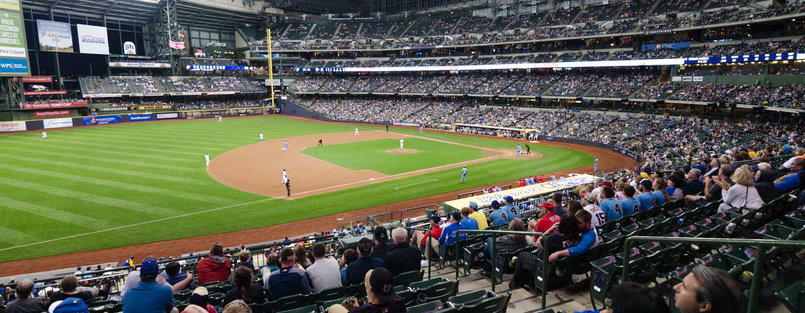 Seat view from Loge Infield Box