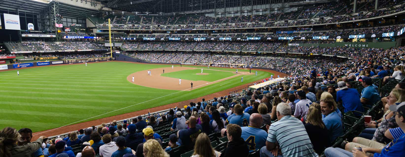 Seat view from Loge Outfield Box