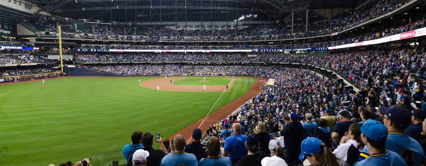 Seat view from Loge Outfield Box