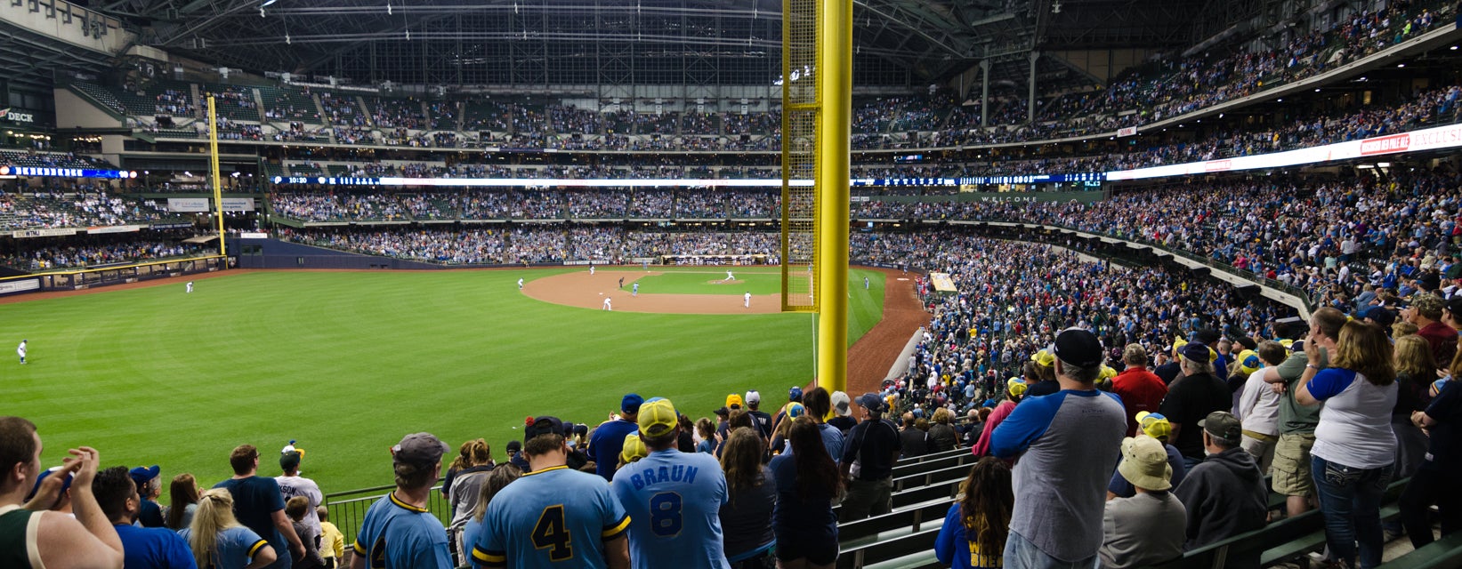 Seat view from Loge Bleachers