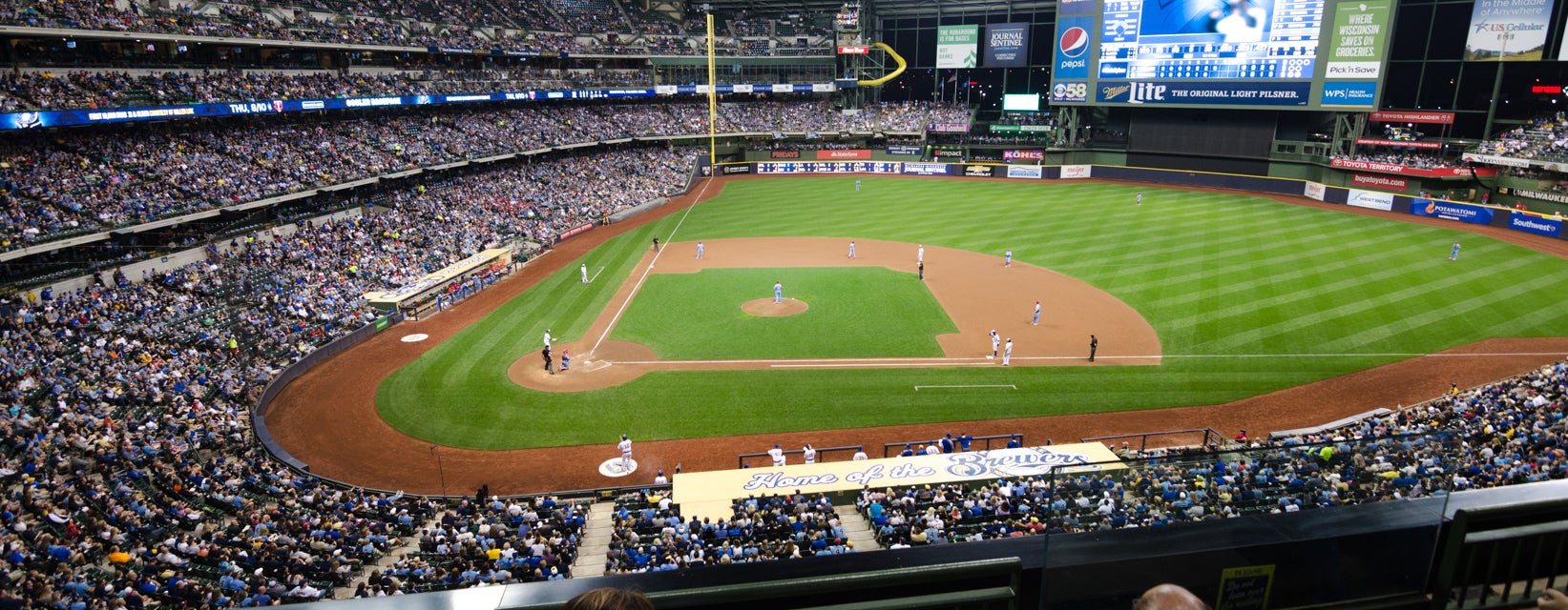 Seat view from Club Infield Box