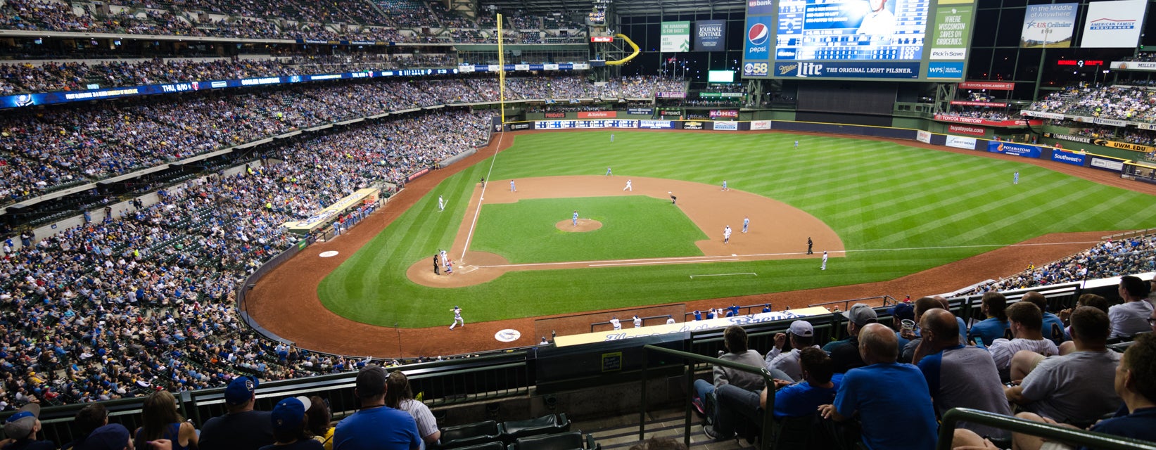 Seat view from Club Infield Box