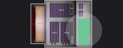 Seat view from Mezzanine