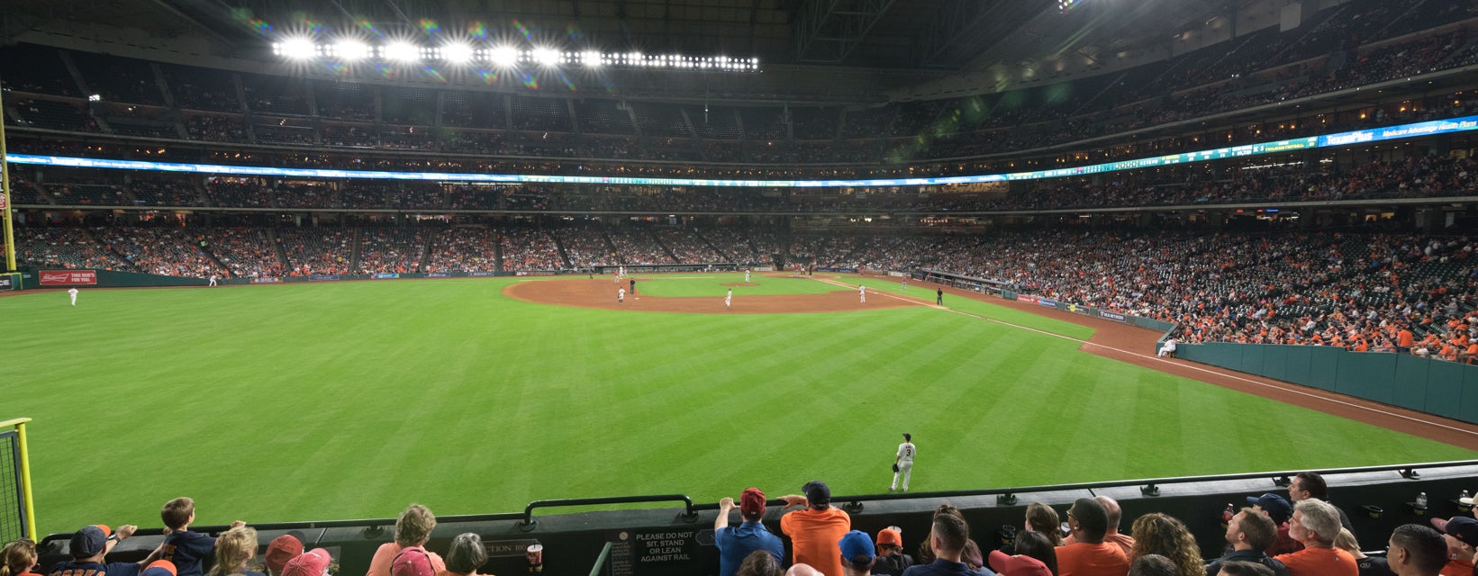 Seat view from Crawford Box