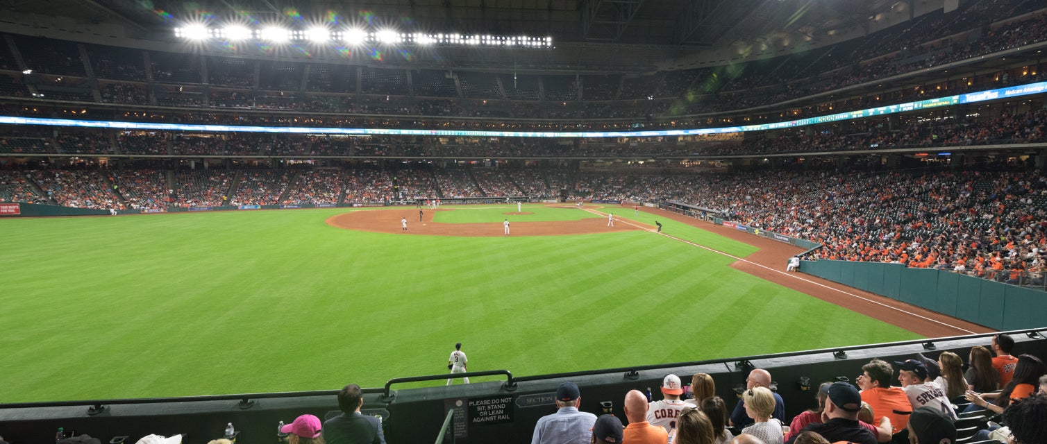 Seat view from Crawford Box