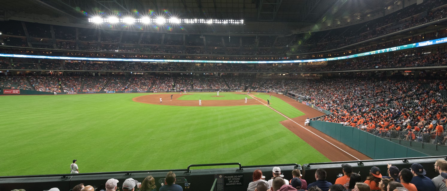 Seat view from Crawford Box